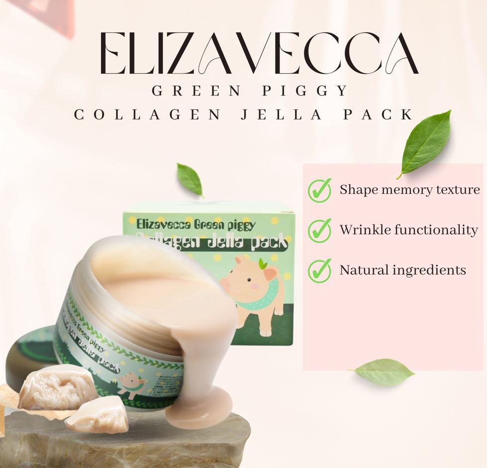 [ELIZAVECCA] Green Piggy Collagen Jella Pack