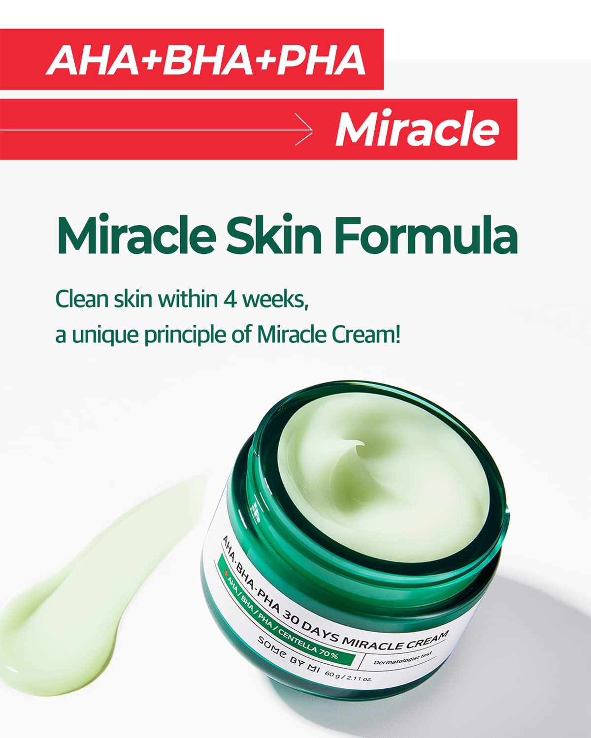[SOME BY MI] Aha Bha Pha 30days Miracle Cream 60g